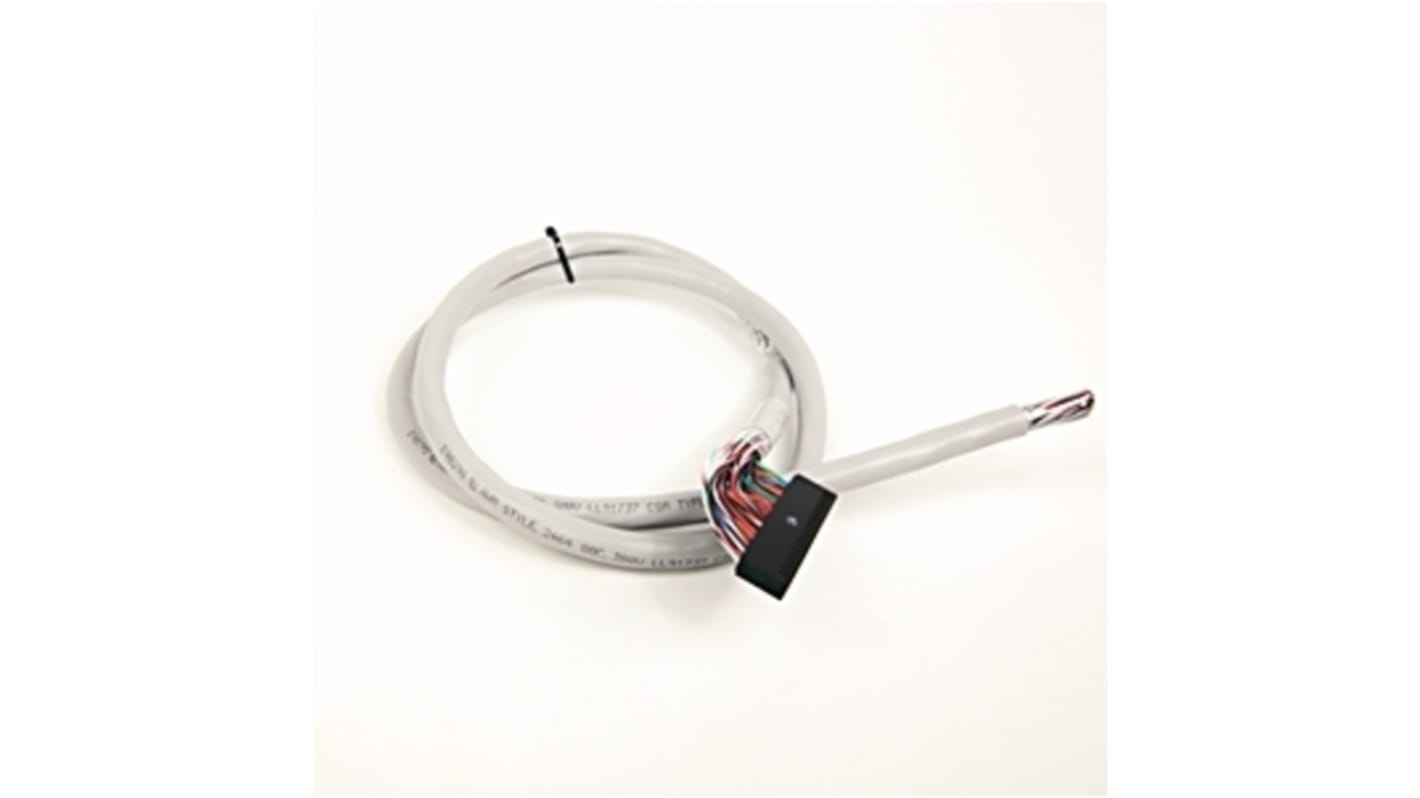 Cavo PLC Rockwell Automation 1492-CAB050P62 da 5 m, compatibile con moduli 1762-Iq32T, Ob32T e Ov32.