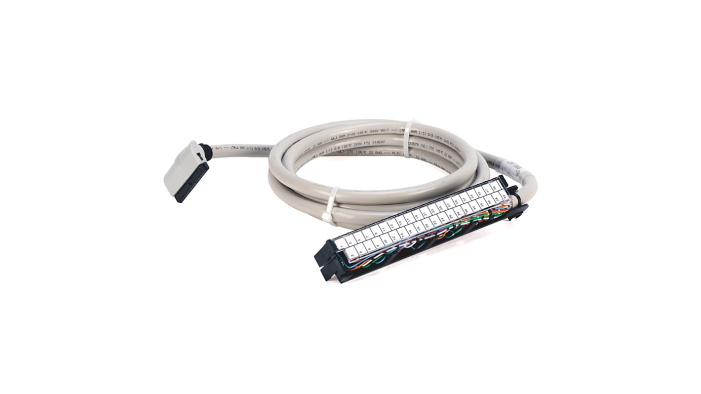 Cavo connettore Rockwell Automation 1492-CABLE025J, lunghezza 2,5 metri, compatibile con SLC 500 e ControlLogix.