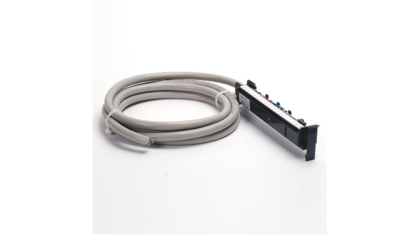 Cavo connettore Rockwell Automation 1492-CABLE025W, lunghezza 2,5 metri, compatibile con SLC 500 e ControlLogix.
