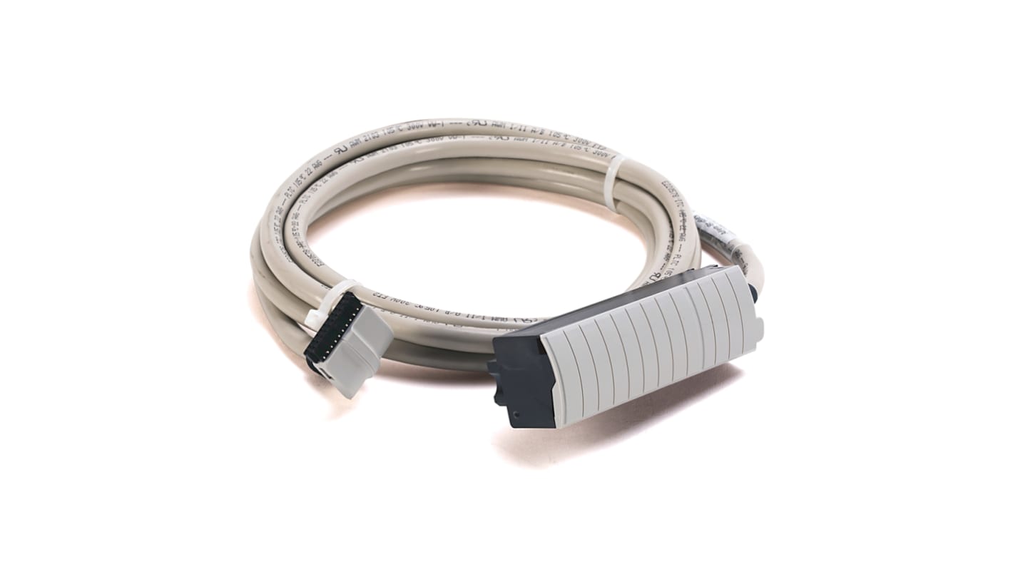 Cavo connettore Rockwell Automation 1492-CABLE025X, lunghezza 2,5 metri, compatibile con SLC 500 e ControlLogix.