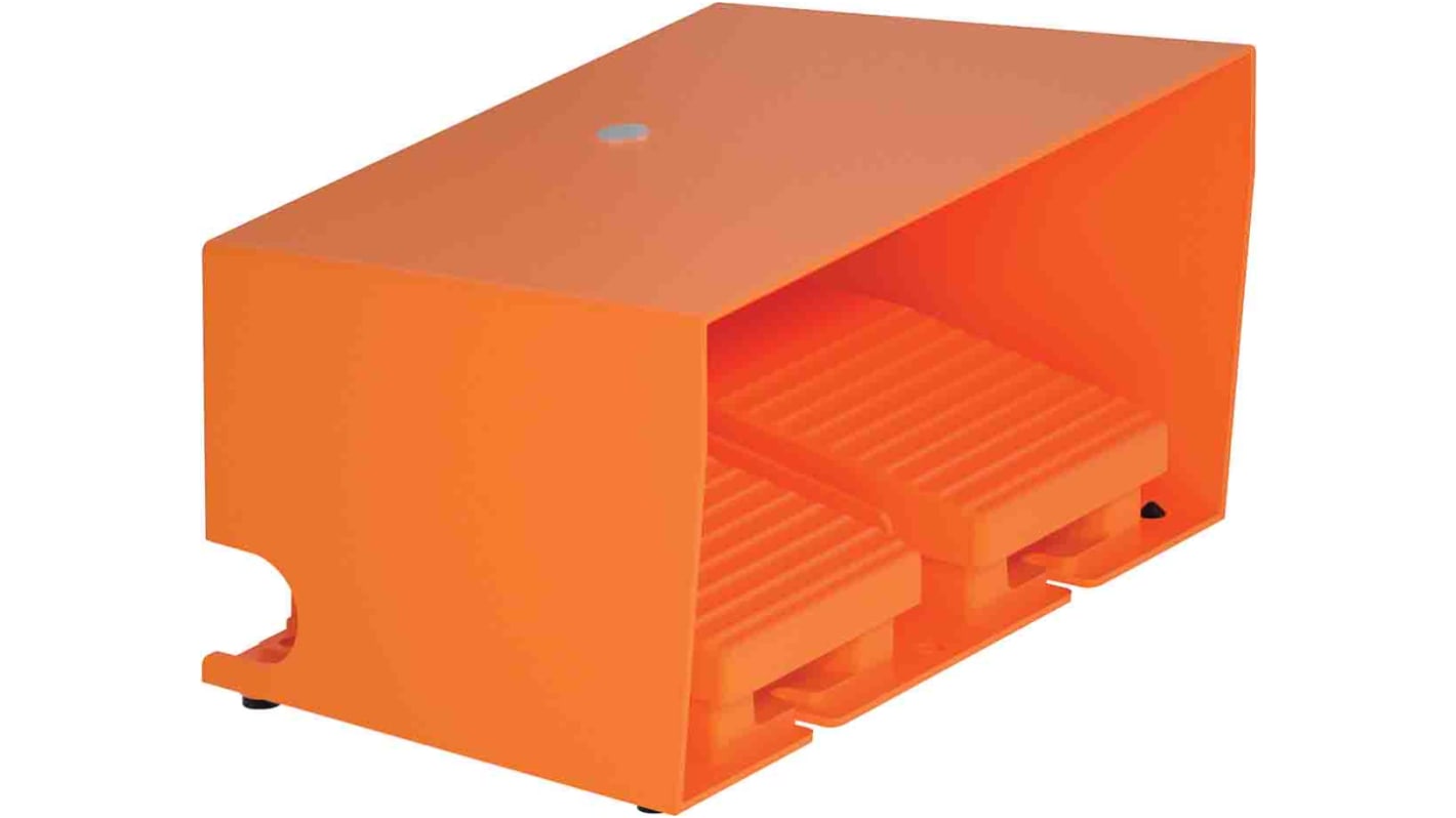 Interruttore a pedale instabile On-Off Schneider Electric XPER3100D, IP66, 2NC+2NO, metallo, 240V AC, 250V DC, 3 A.