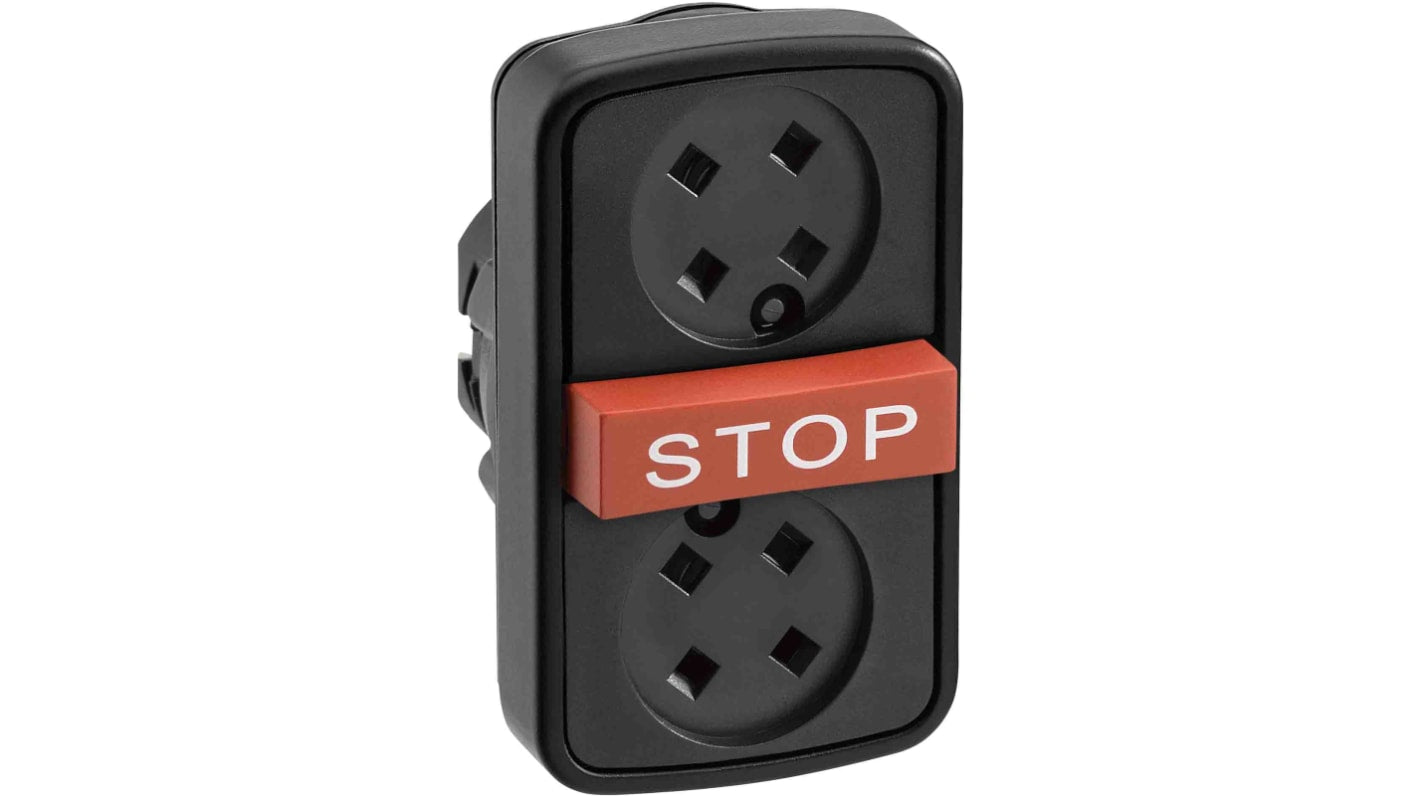 Attuatore pulsante Schneider Electric ZB5AA791, ritorno a molla, diametro 22 mm, colore rosso, protezione IP66/IP67/IP69K.