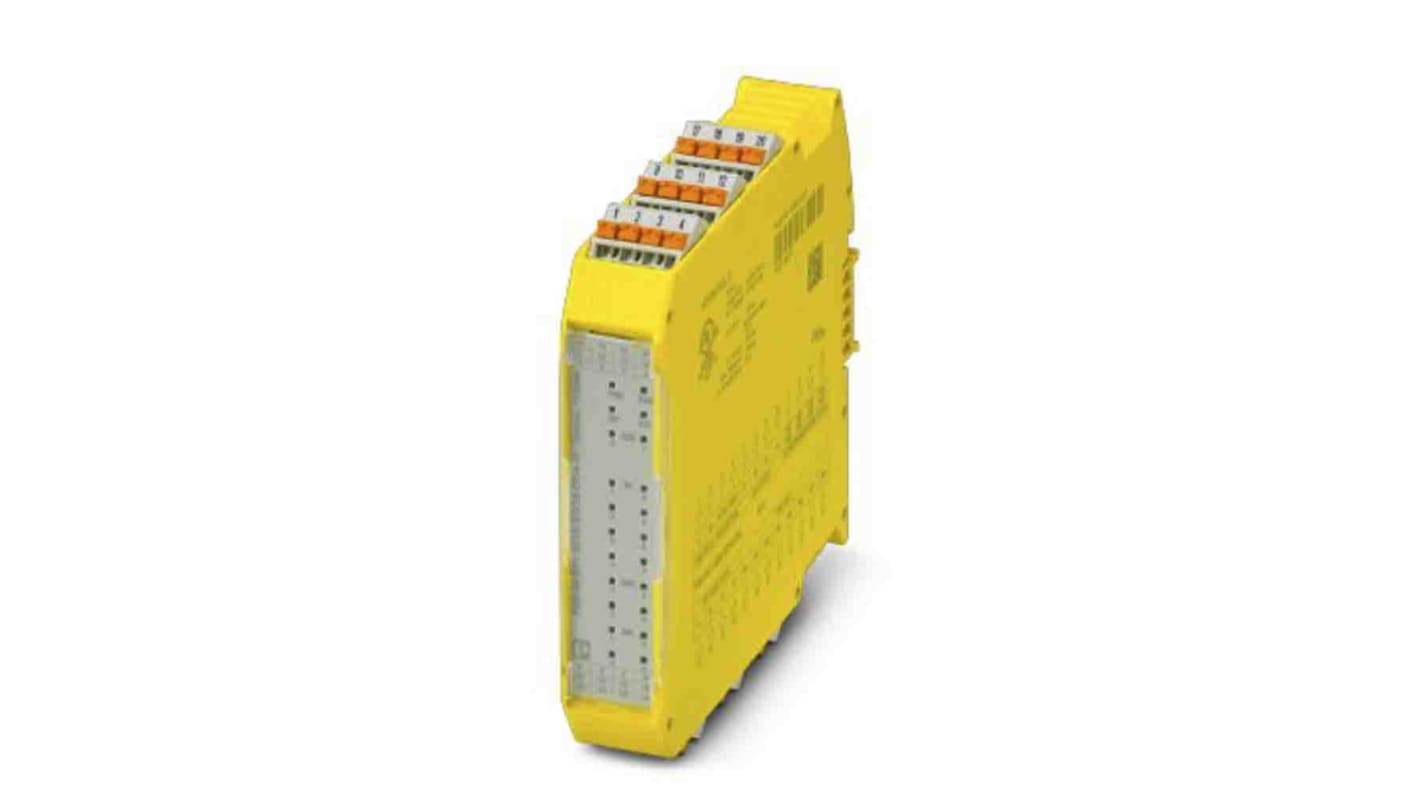 Modulo di espansione PSR Phoenix Contact 1104889 - Soluzione di sicurezza economica con 9 uscite sicure, 12 uscite di segnale e supporto fino a PL e SIL 3.
