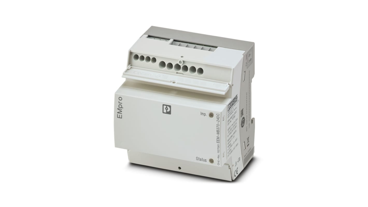 Contatore di energia trifase Phoenix Contact 1127061, display digitale, interfaccia Modbus/TCP, precisione nelle misure.