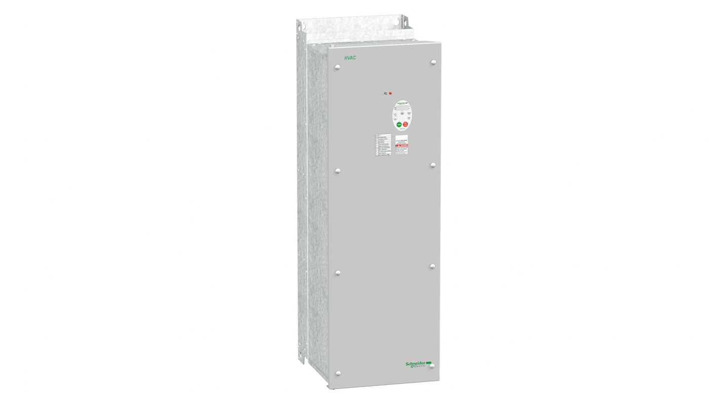 Avviatore a velocità variabile Schneider Electric ATV212WD37N4C, potenza 37 kW, 480 V, 3 fasi, IP55, comunicazione Modbus.