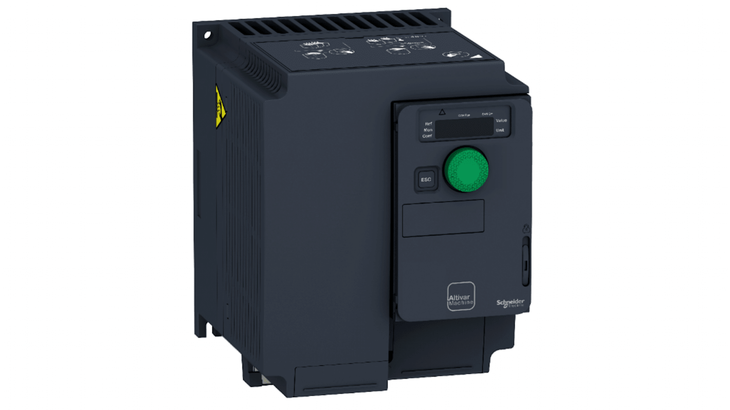 Avviatore a velocità variabile Schneider Electric ATV320U40M3C, potenza 4 kW, 240 V, 3 fasi, grado di protezione IP20.