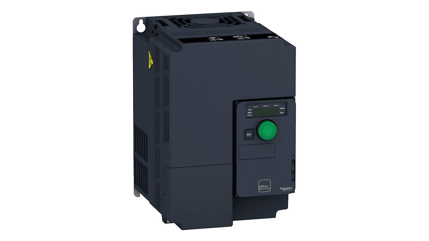Avviatore a velocità variabile Schneider Electric ATV320U75S6C, potenza 7,5 kW, tensione 600 V, grado di protezione IP20.