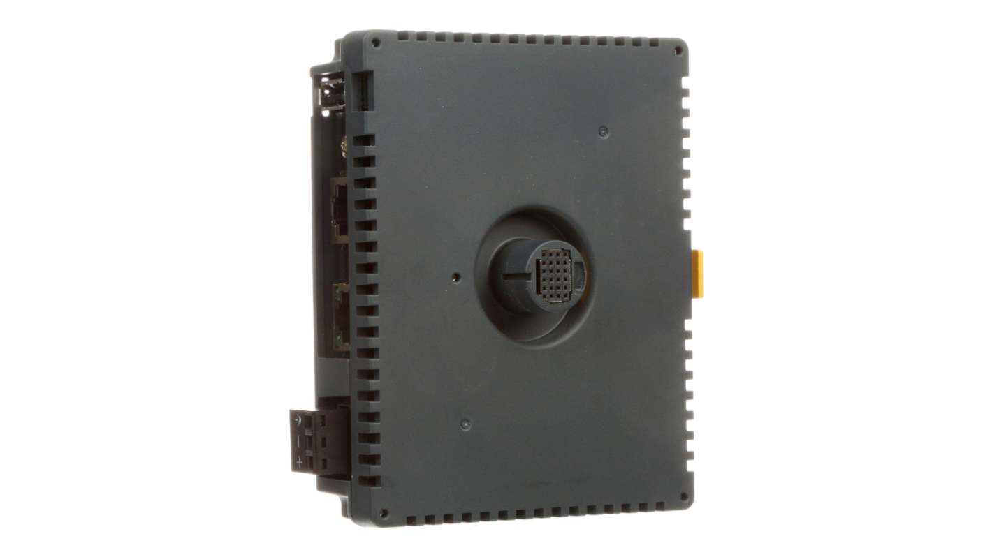 Contenitore HMI Schneider Electric HMIS5T, grigio scuro, 118 mm di larghezza, montaggio semplice, compatibile con HMI Serie Harmony.