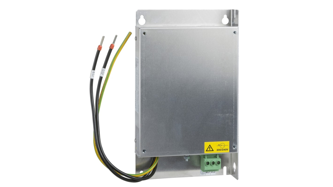 Filtro EMC Schneider Electric VW3A4420, corrente 10,1 A, compatibile con Altivar 32 e Lexium, tensione 200-240 V.