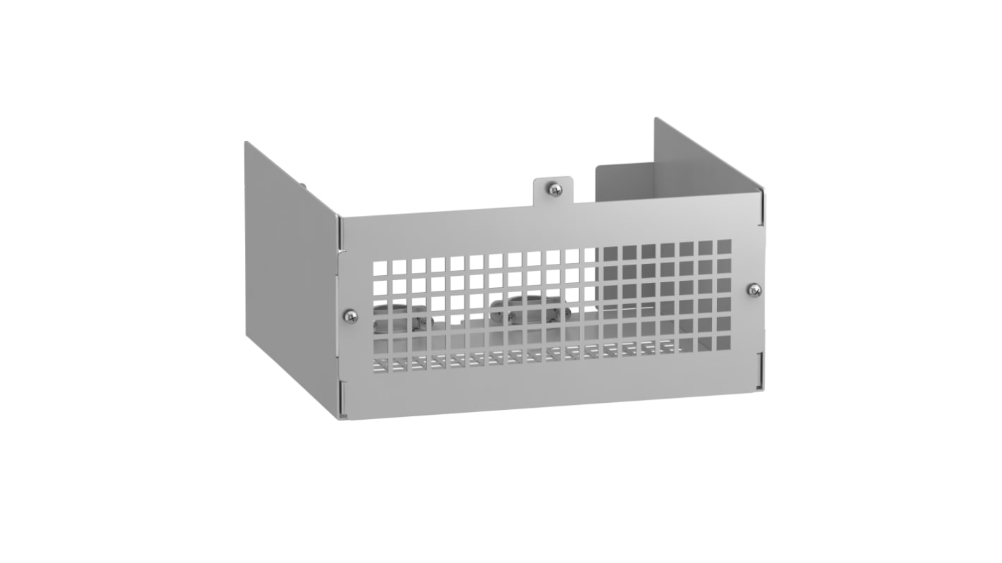 Kit di protezione in metallo IP21 Schneider Electric VW3A53903, compatibile con filtri VW3A5304 e VW3A5404. Privo di mercurio.
