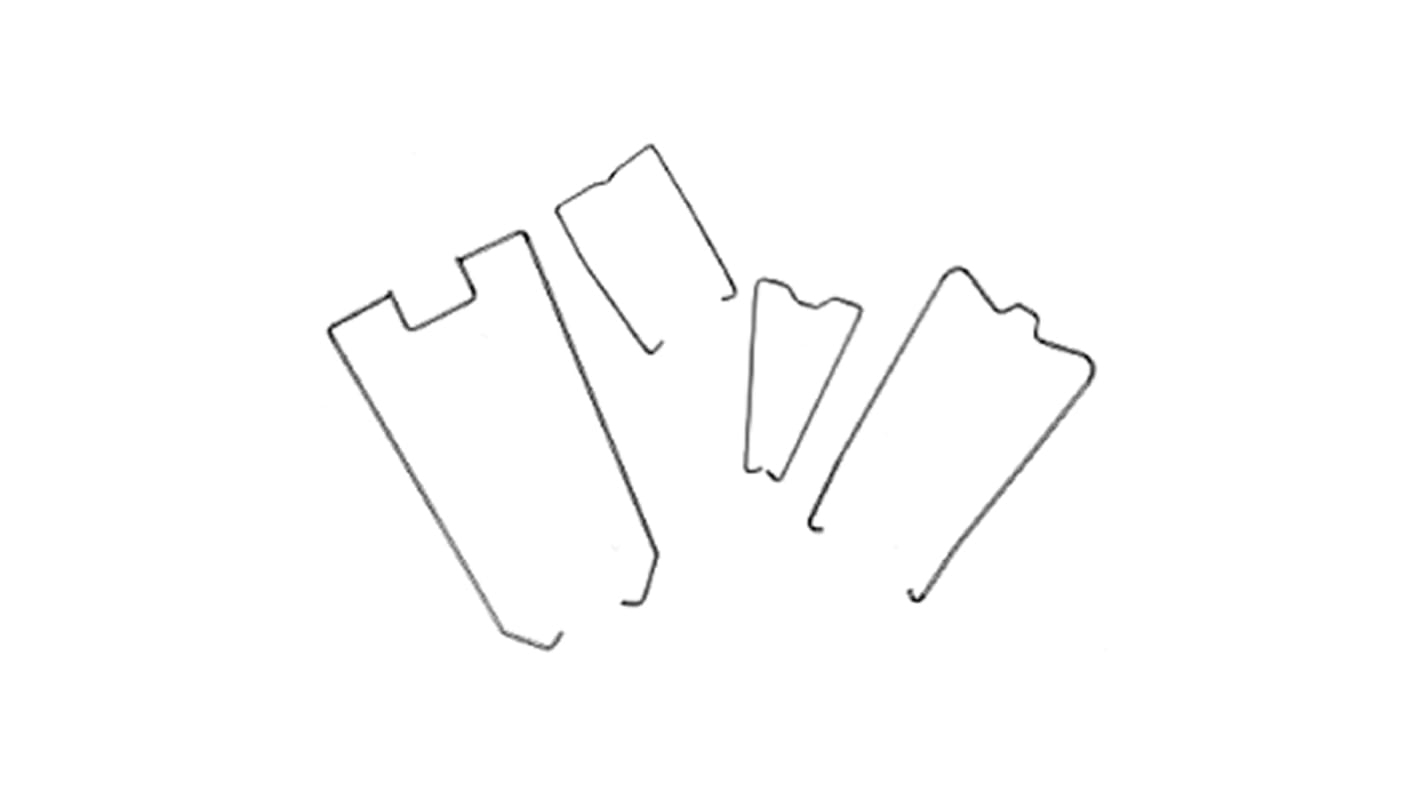 Clip di fissaggio Rockwell Automation 700-HN131 per connettori femmina, garantisce stabilità nei relè di temporizzazione.