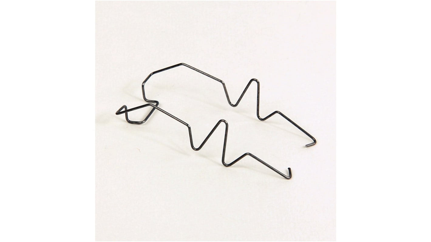 Clip di fissaggio Rockwell Automation 700-HN263 per connettori femmina, compatibile con timer 700-HNC. Materiale metallico.