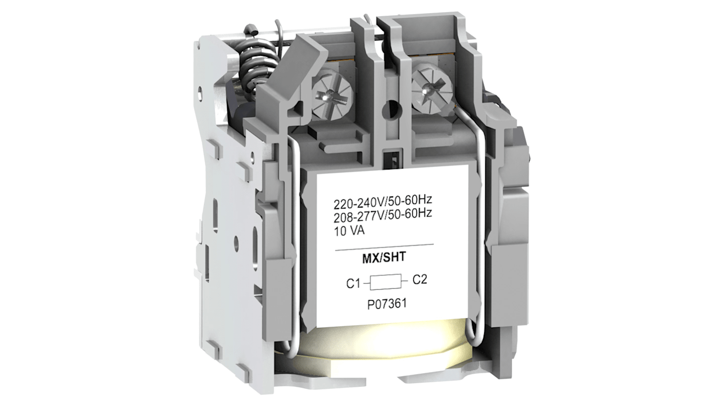 Interruttore magnetotermico scatolato Schneider Electric LV429383, montaggio fisso, tensione nominale 60 V c.c., tempo di risposta 50 ms.