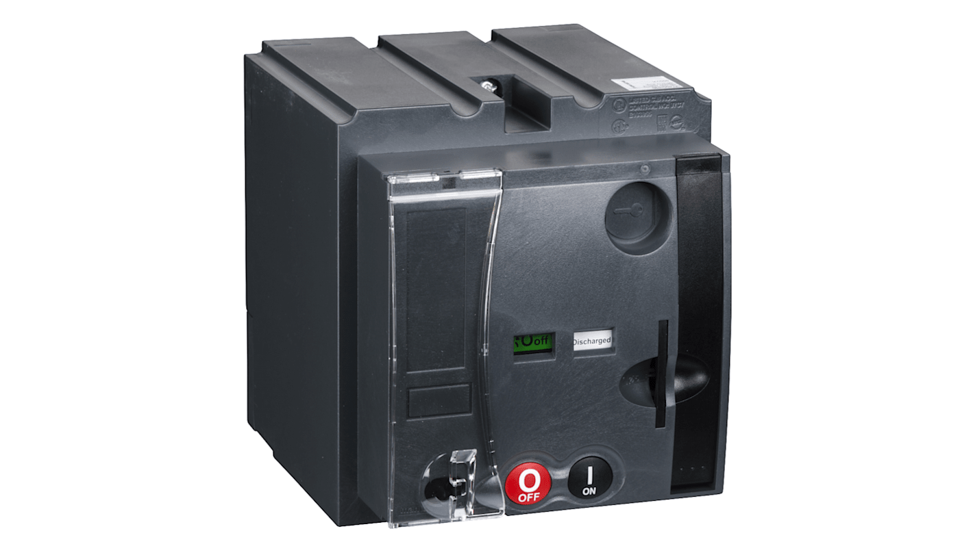 Schneider Electric LV432640, protezione motore MT 400-630, tensione 110-130 V, tempo di risposta apertura < 700 ms.