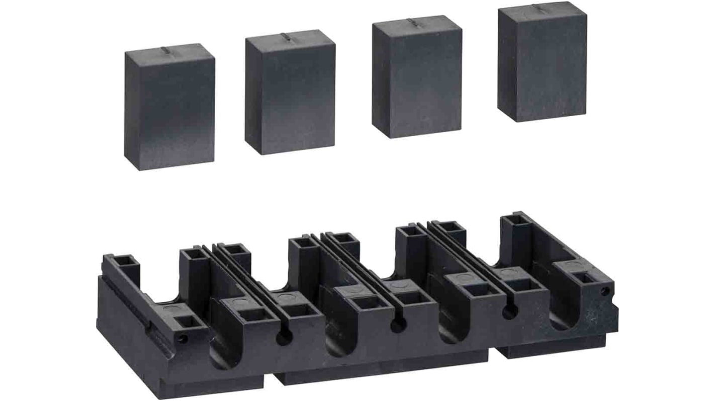 Adattatore di connessione Schneider Electric LV429307 per Compact NSX 100/160/250 - Montaggio a innesto, senza mercurio. Connettore per terminali di potenza.