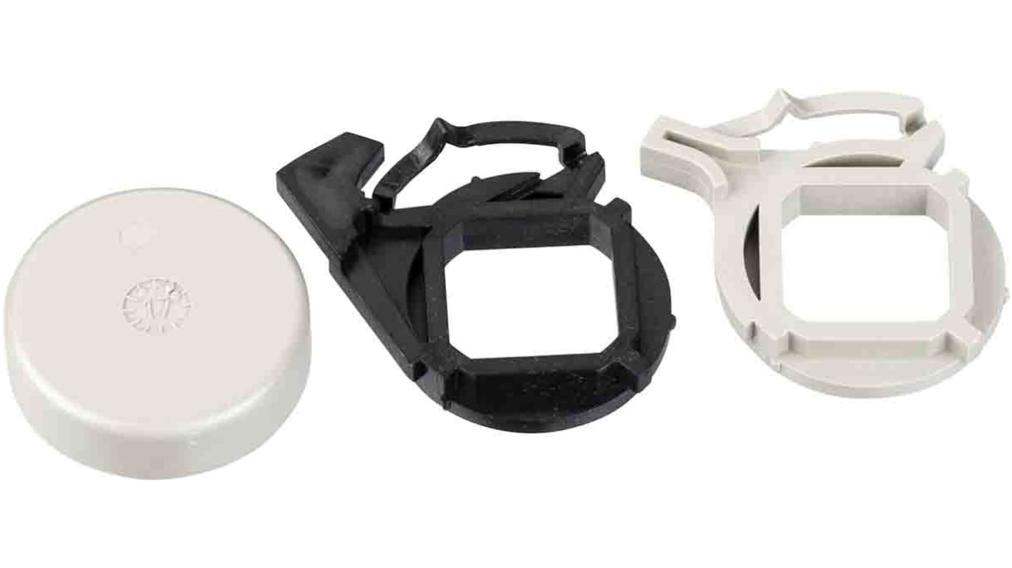 Kit di montaggio Schneider Electric LV429344 per manopola rotante, adattatore per serratura a chiave compatibile con telai Compact NSX e PowerPact.