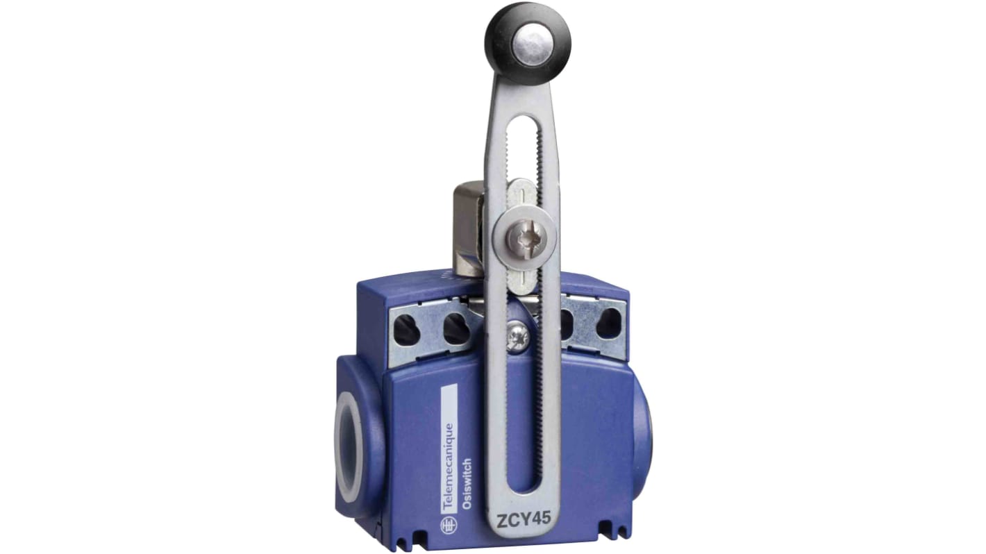 Interruttore di fine corsa Telemecanique Sensors XCKT2145G11, rullo, 1NC/1NA, 10A, IP66/IP67 - Precisione e resistenza per applicazioni industriali.