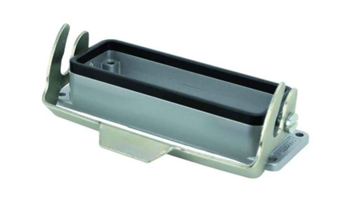 Contenitore per pannello Amphenol Industrial C146, robusto e resistente, classe di protezione IP65, montaggio a pannello, formato 16P.