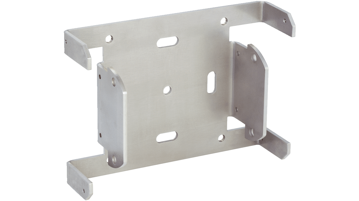 Staffa di montaggio Sick 2059271 in acciaio inox, compatibile con LMS5xx per applicazioni di montaggio industriale.
