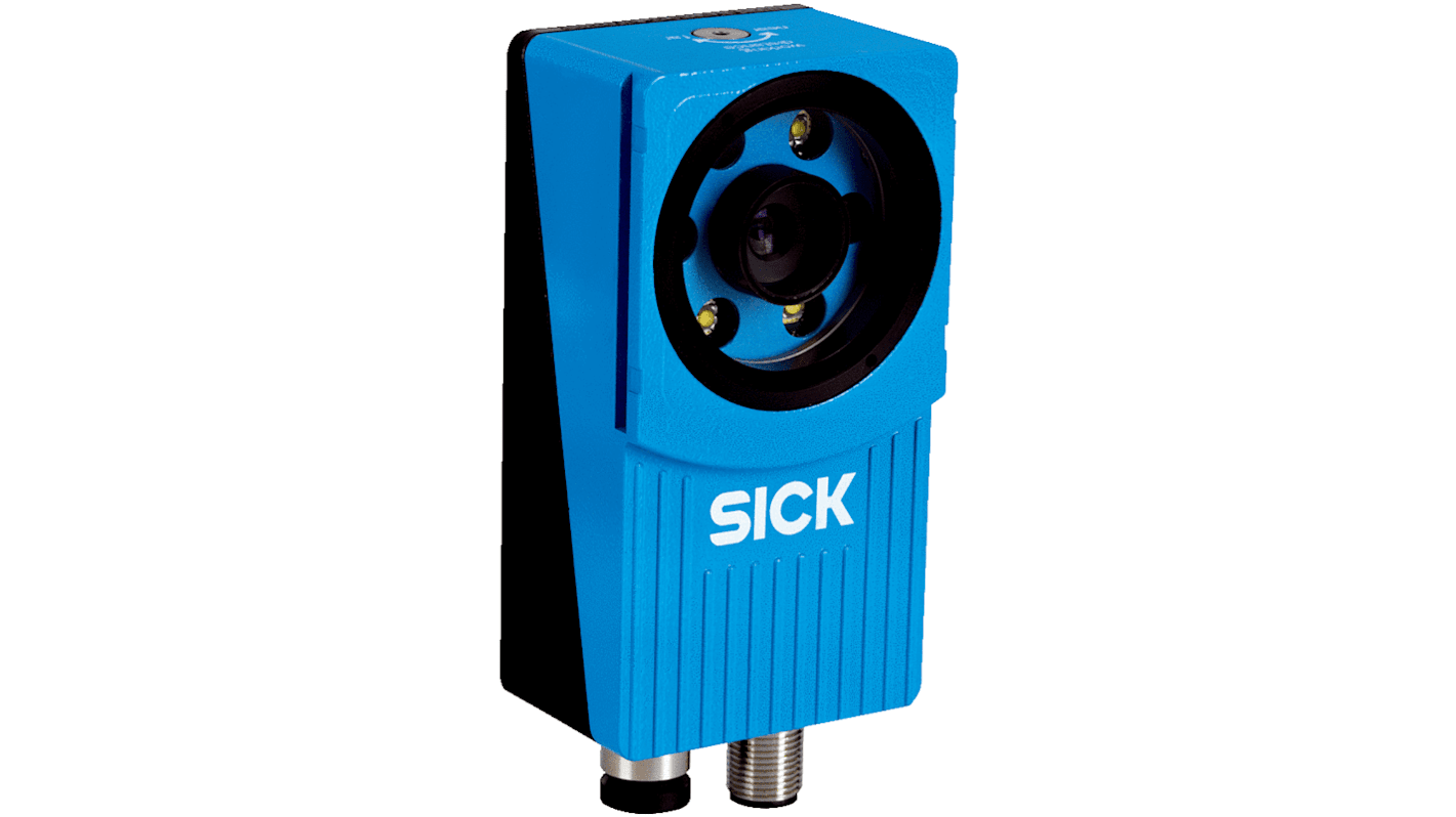 Sensore di visione monocromatico Sick VSPM-6F2113, risoluzione 640 x 480, interfaccia Ethernet, grado di protezione IP 67.