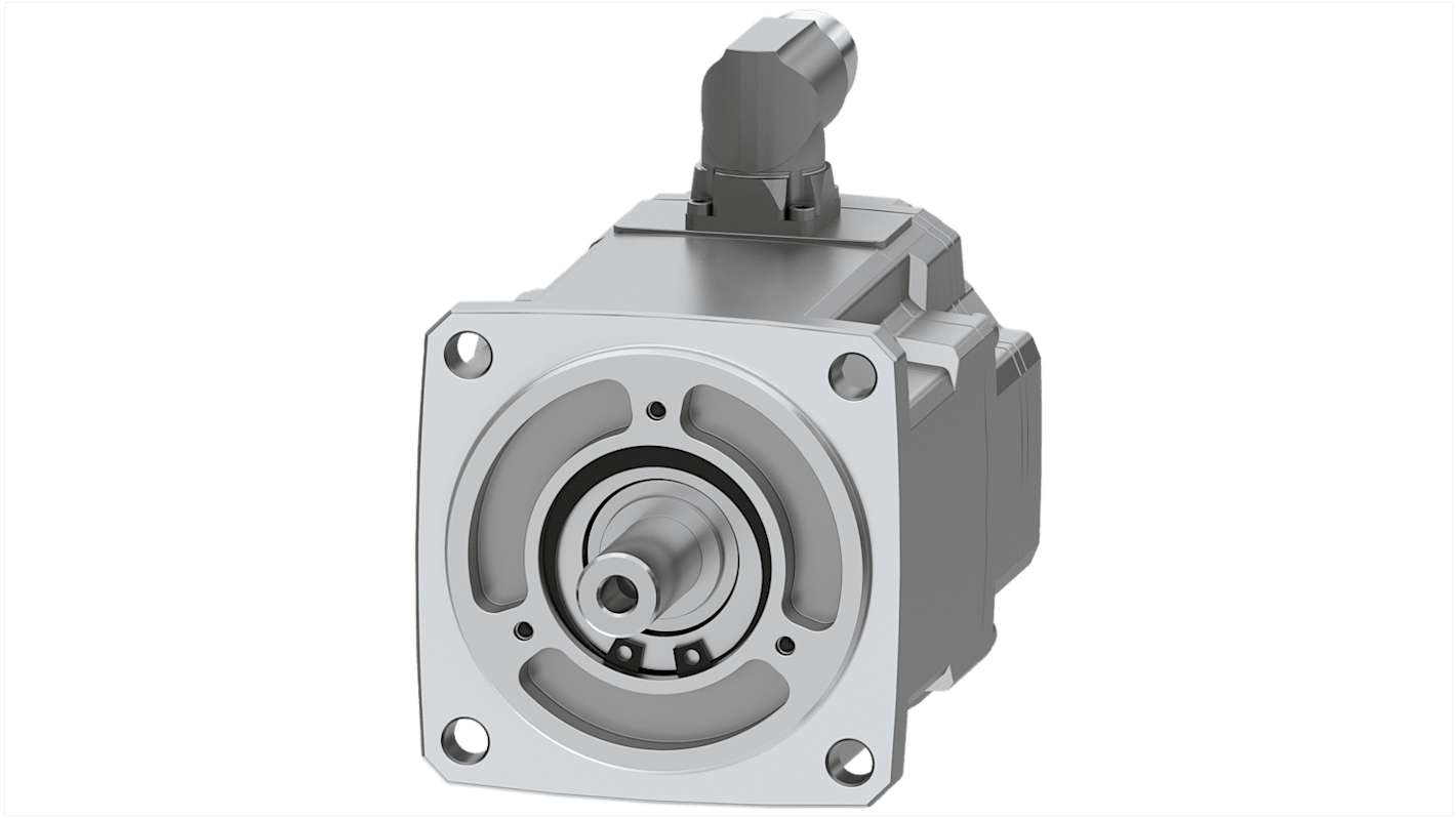 Servomotore sincrono Siemens 1FK2104-4AF00-2SA0, 400 W, 380-480 V, compatto e dinamico, con elevata densità di potenza.
