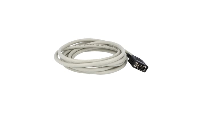 Cavo PLC Lovato EXCCAB02, 3 m, RS485, per collegamenti affidabili in automazione industriale.