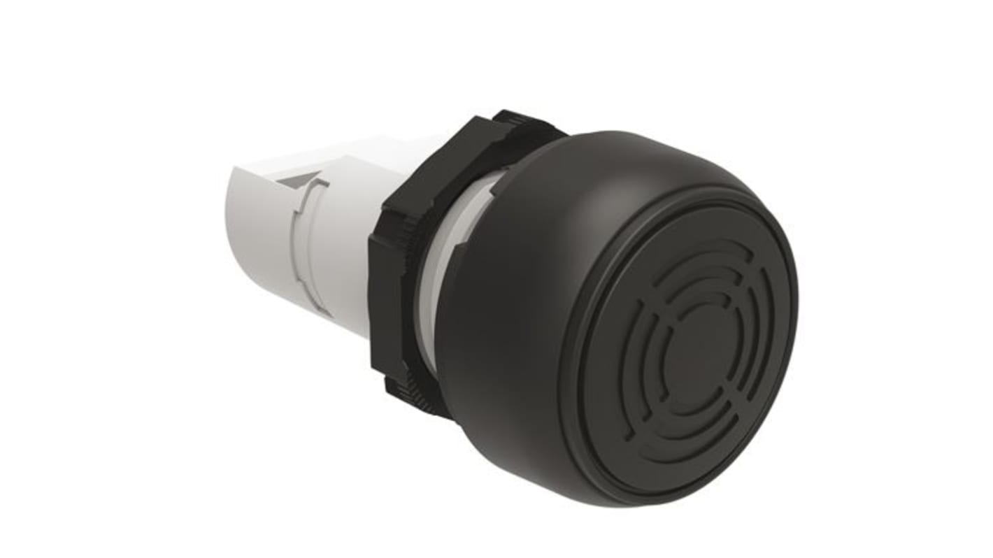 Cicalino Lovato LPCZSEIP, indicatore acustico IP66/IP67, 80 dB a 1 m, alimentazione 85-140 V, custodia nera, compatto e a basso consumo.
