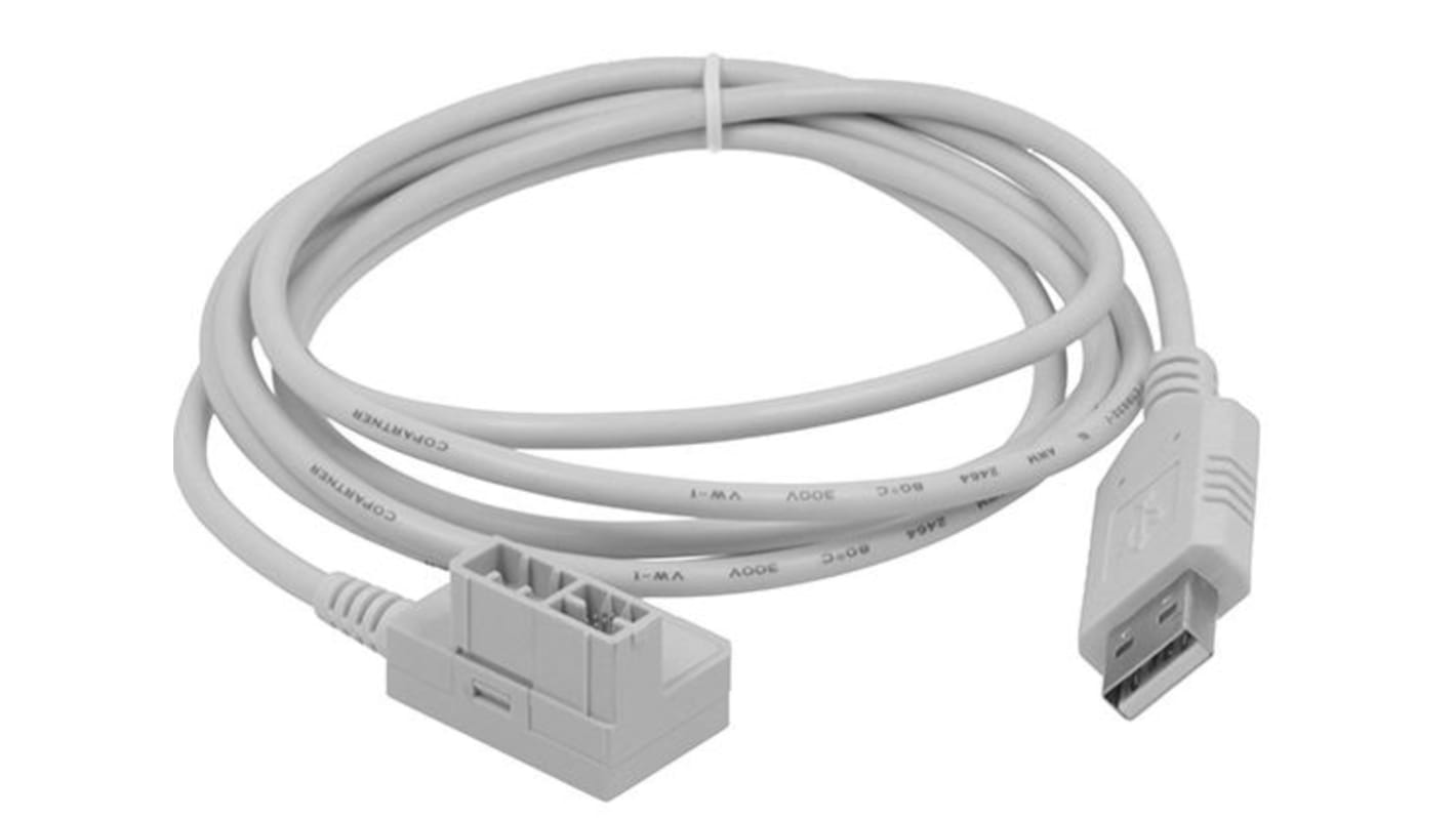 Cavo di connessione per PLC Lovato LRXC03, lunghezza 15 m, certificato EAC e cULus, per programmazione.