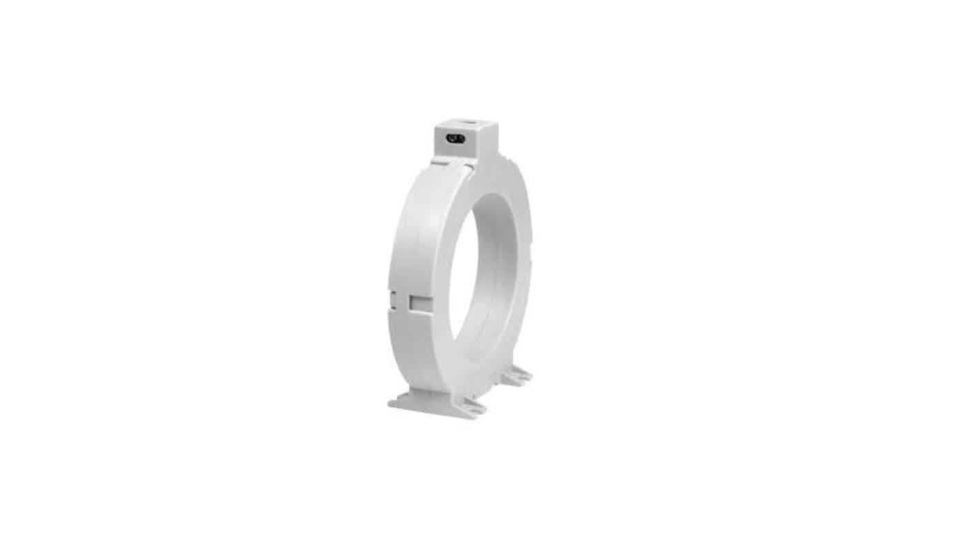 Trasformatore di corrente Carlo Gavazzi CTG120, rapporto 1000:1, foro 120mm, altezza 170mm, larghezza 155mm, per rilevamento perdite.