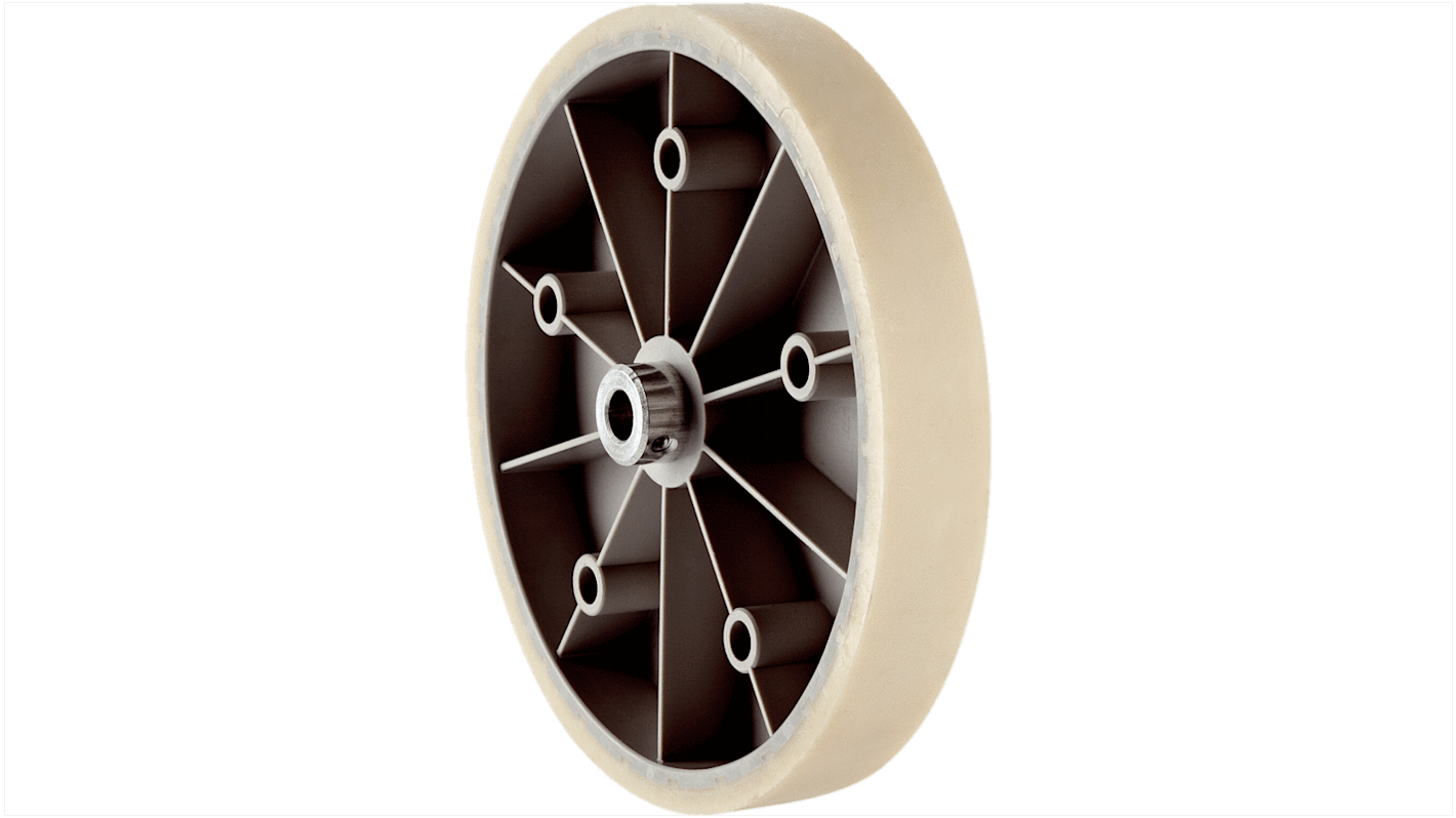 Staffa di montaggio Sick BEF-MR-010050 per encoder AFM e AFS, compatibile con albero da 10 mm, ruota di misurazione in Hytrel.