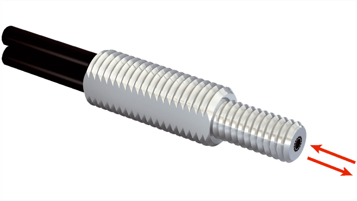 Fibra per sensore Sick LL3-DB04, lunghezza 2m, in plastica, per KTL180 e amplificatori GLL170(T), WLL24. Resistente a sollecitazioni meccaniche e chimiche.