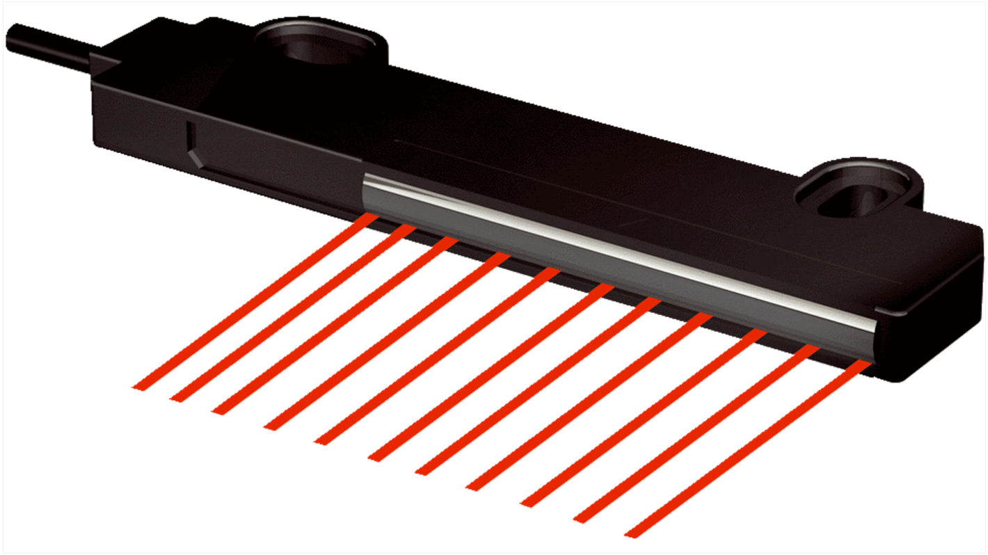 Fibra per sensore Sick LL3-TS40, lunghezza 2m, compatibile con amplificatori in fibra ottica, resistente a sostanze chimiche.