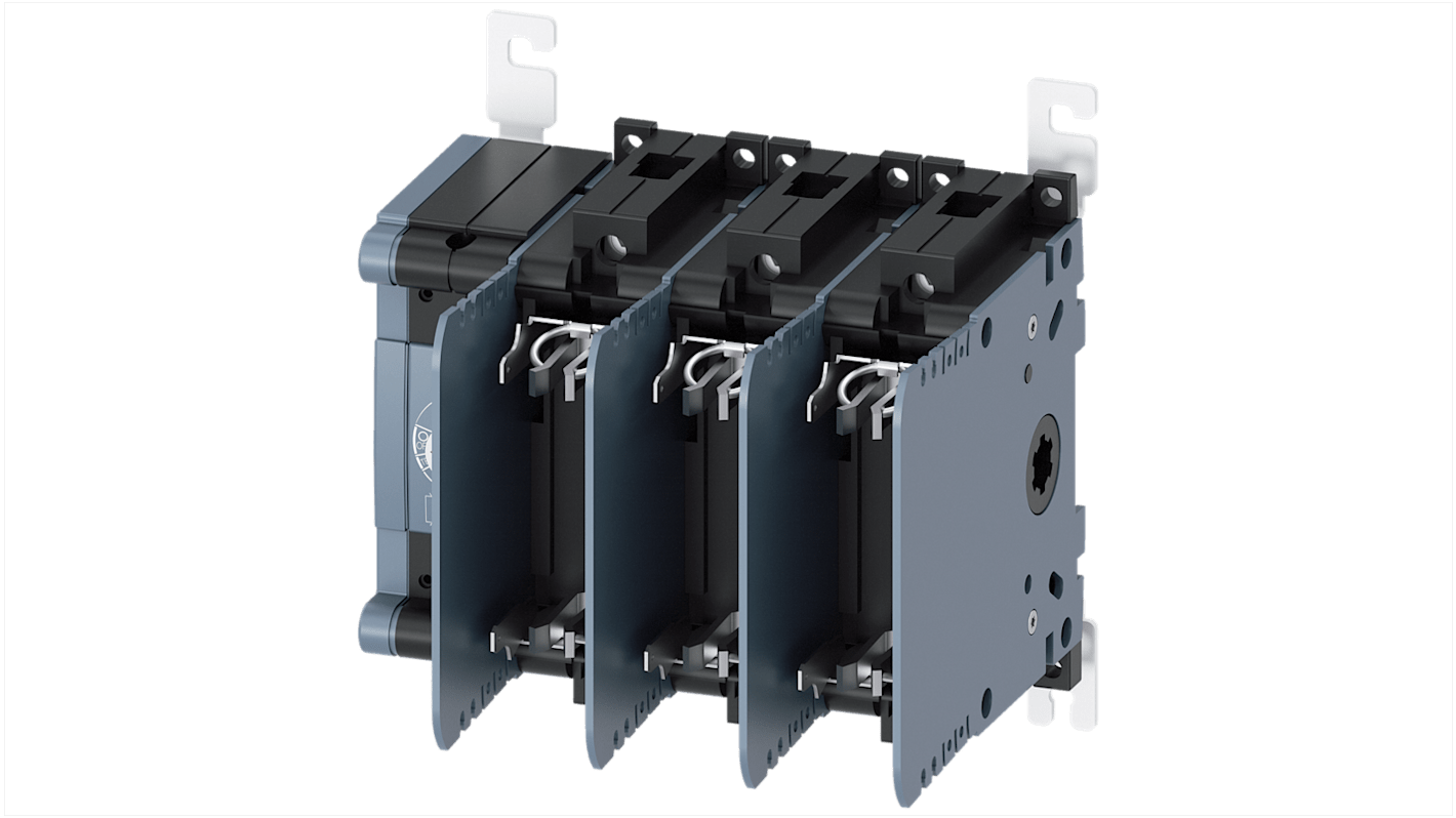 Sezionatore portafusibili Siemens 3KF1306-0LB51, 3 poli, corrente massima 63A, per fusibili NH00/NH000, serie SENTRON.