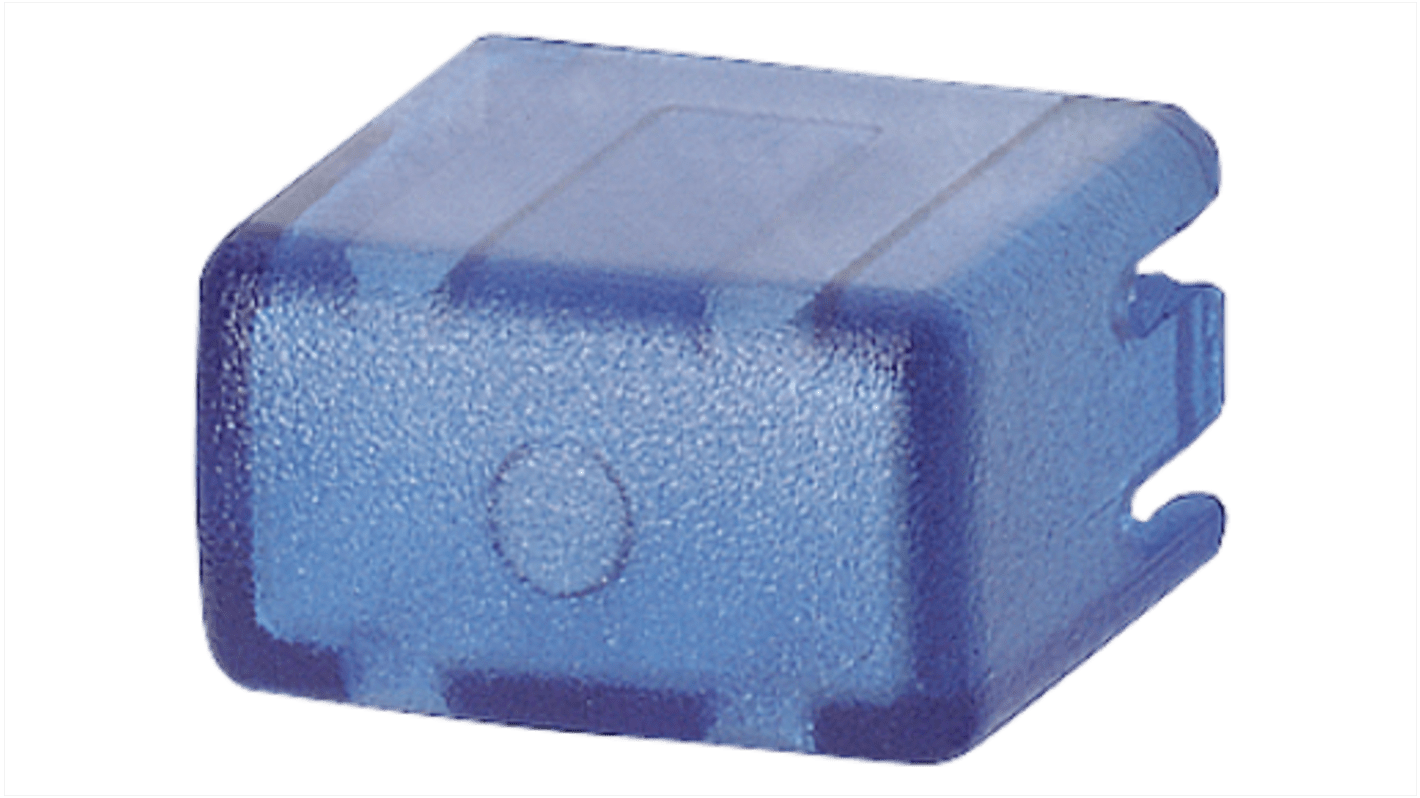 Coperchio pulsante Siemens 5TG8064 per set 5TE48, composto da 5 tappi blu-trasparenti, compatibile con unità di comando.