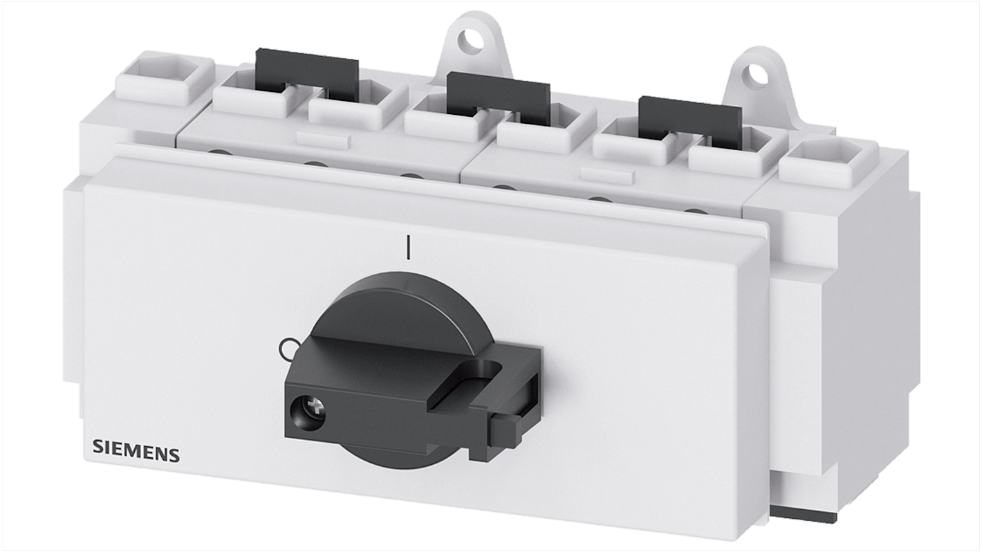 Sezionatore interruttore Siemens SENTRON 3LD2230-8VQ11-0AF6, 32A, 2 poli, IP65, manopola corta.