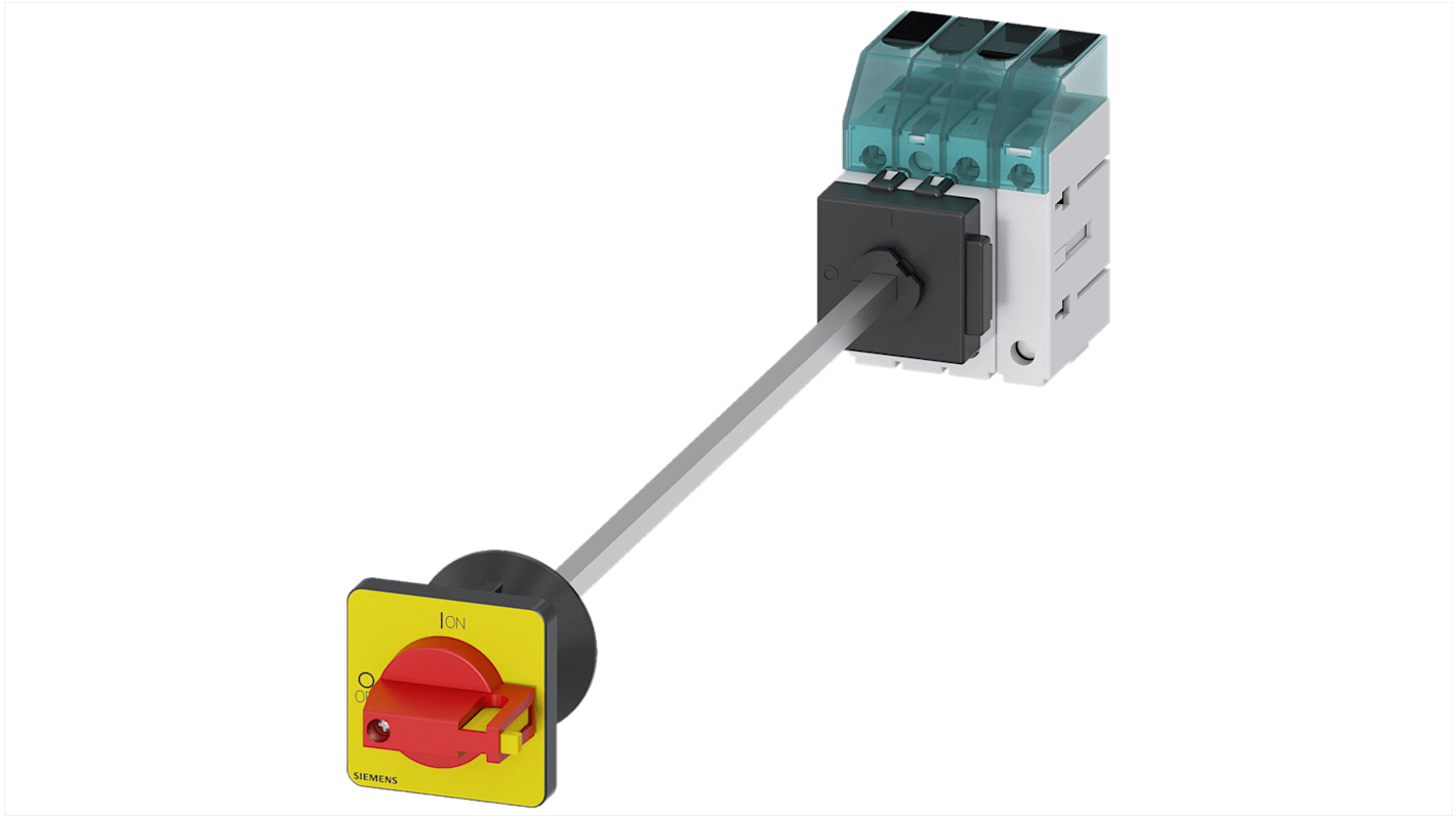 Sezionatore interruttore Siemens SENTRON 3LD3340-0TL13, 4 poli, 40A, IP40, temperatura operativa -25 a 55 °C.