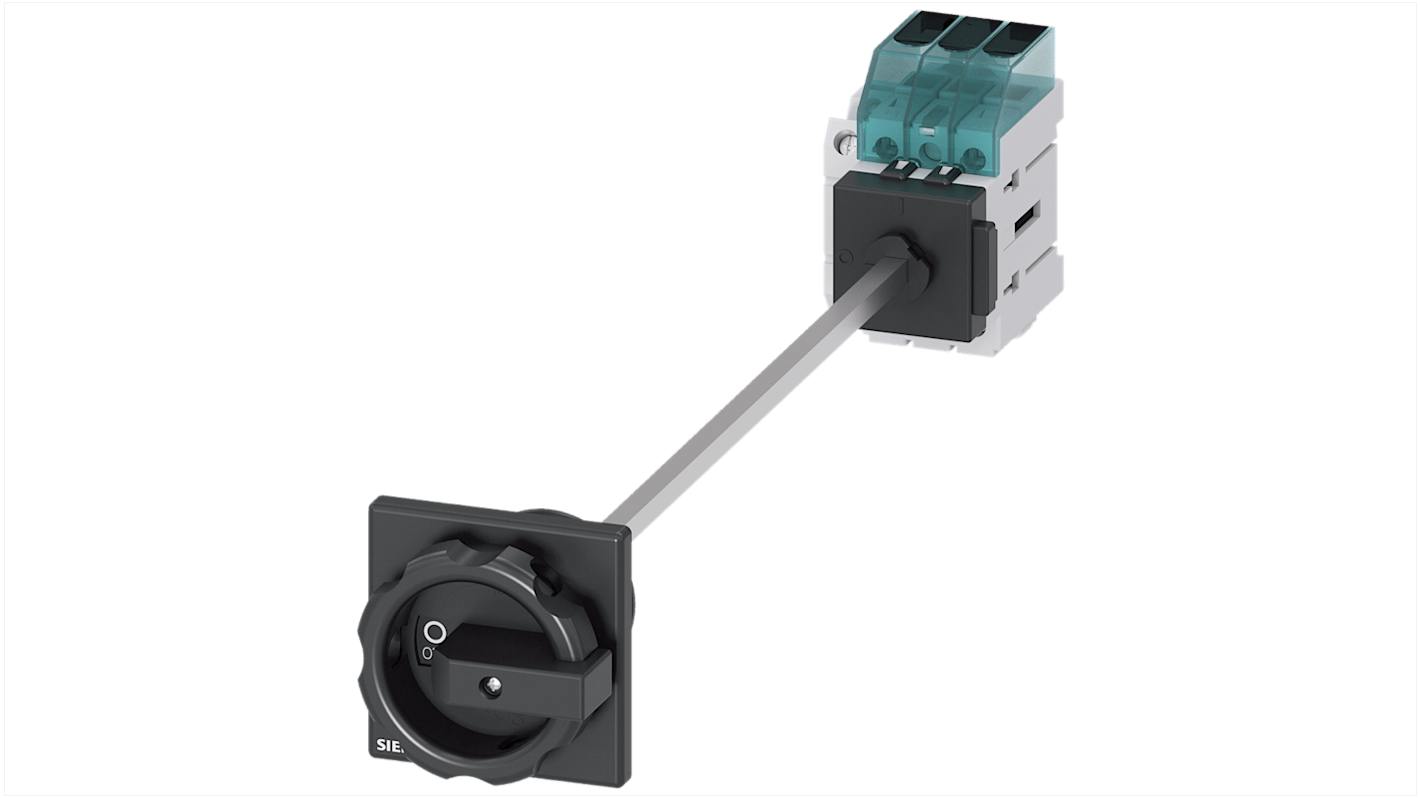 Sezionatore interruttore Siemens SENTRON 3LD3348-1TK51, 3 poli, 40A, IP40, temperatura operativa -25 a 55 °C.