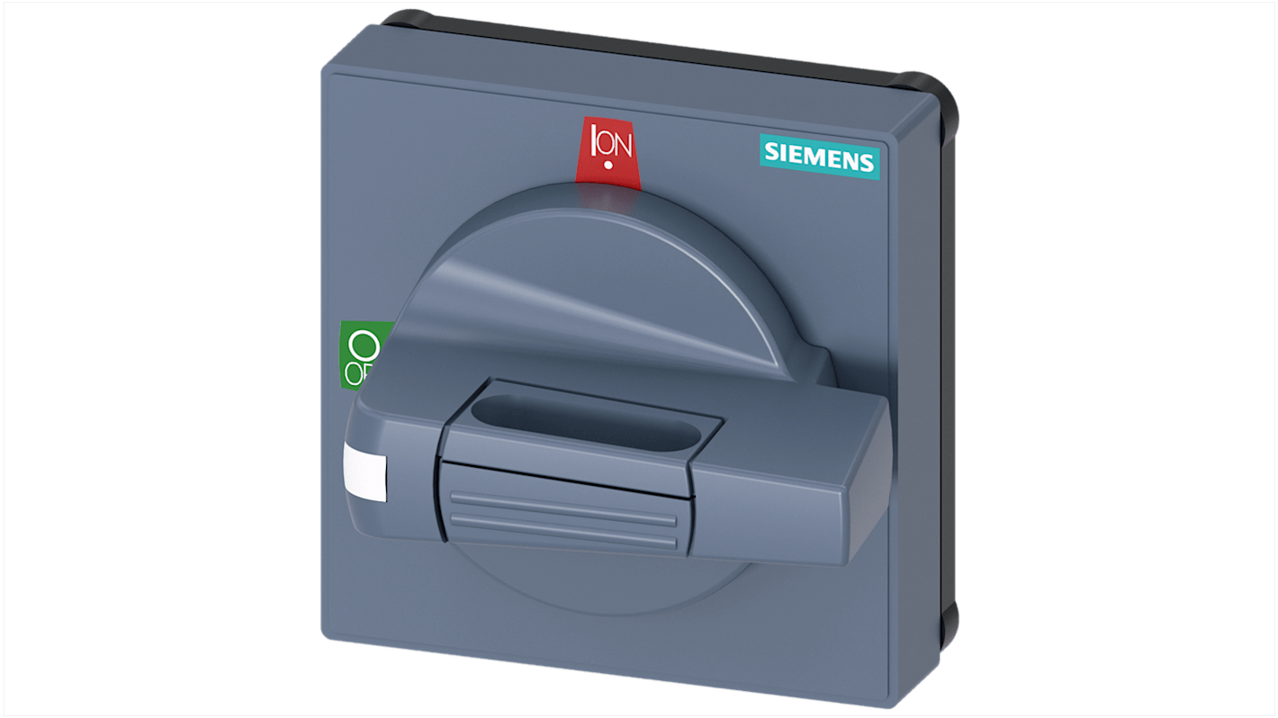 Manopola rotante Siemens 8UD1771-2AF01, 45 mm, grigia, per 3KD e 3KF, grado di protezione IP65, serie SENTRON.