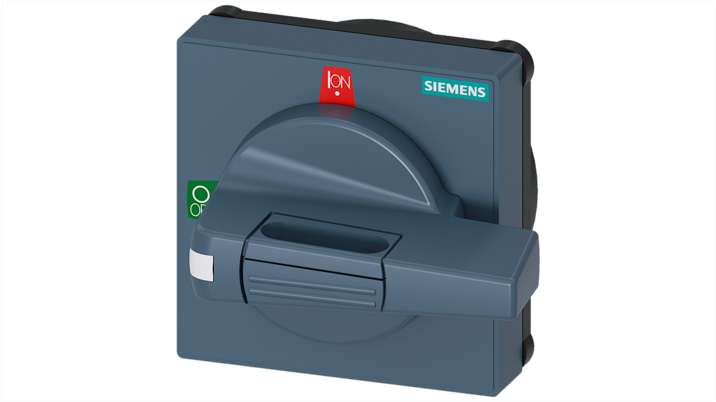 Manopola rotante Siemens 8UD1771-2CD01, grigia, diametro 45 mm, per albero 8x8, compatibile con 3KD e 3KF, grado di protezione IP65.