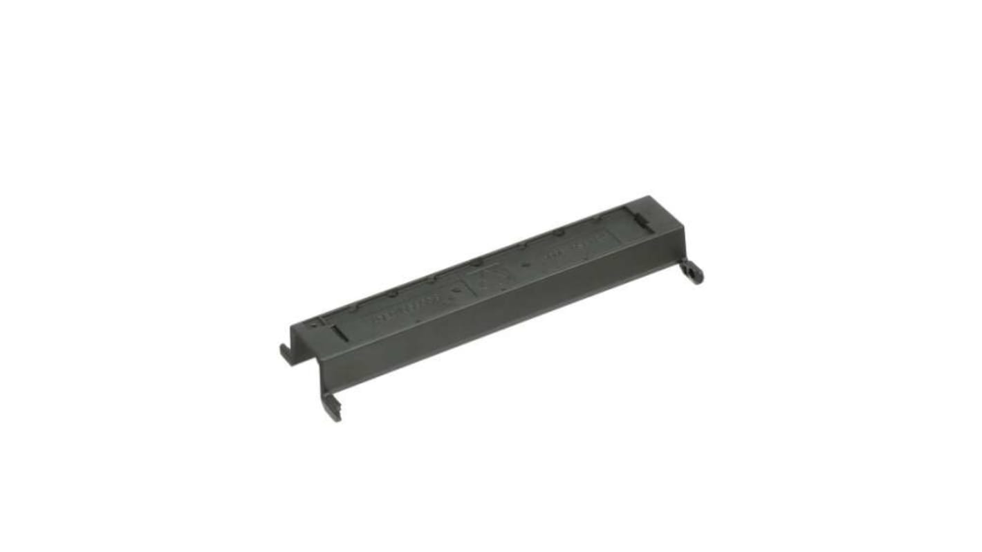 Porta frontale Siemens 6ES7328-7AA20-0AA0 per SIMATIC S7-300, compatibile con CPU compatte, include etichette e schema di cablaggio.