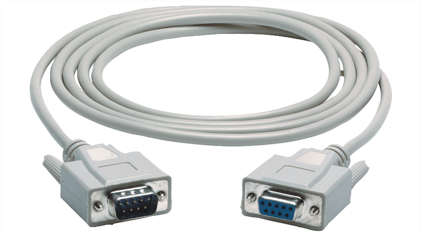 Cavo di connessione Siemens 6ES7902-2AB00-0AA0, 5 metri, connettore femmina SUB D a 9 poli, per serie SIMATIC S7/M7.