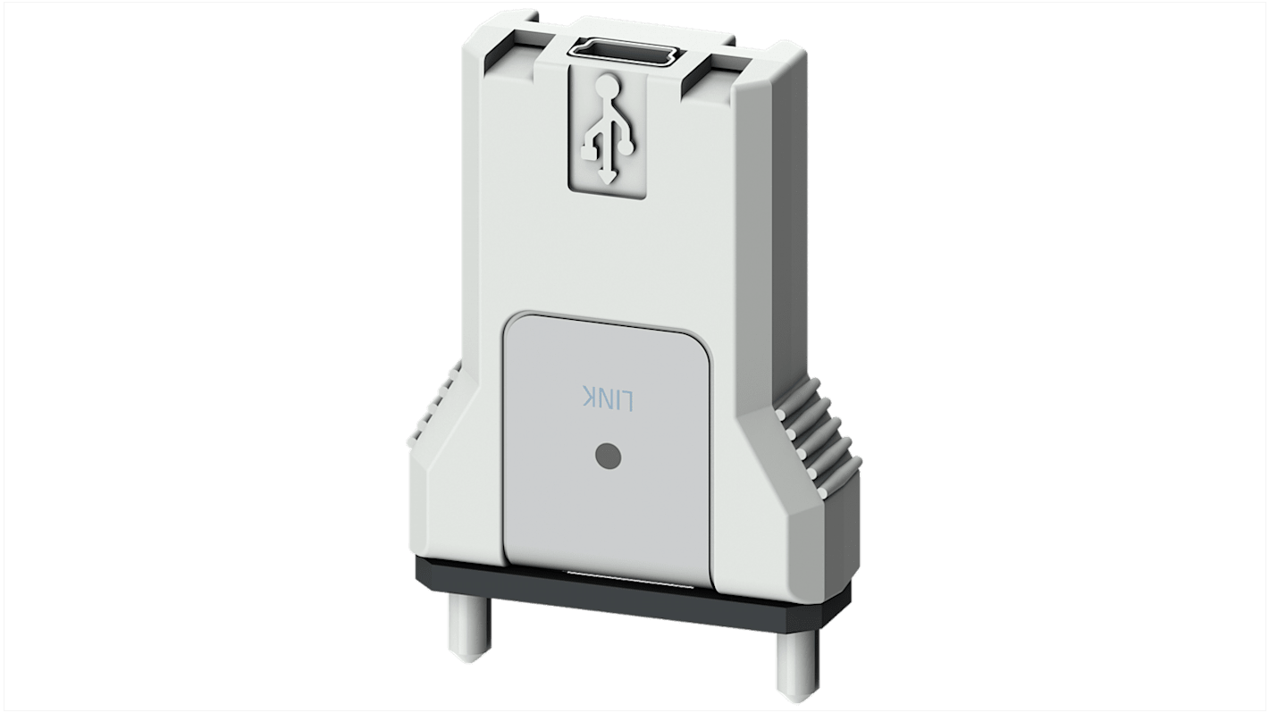 Maniglia Siemens 3KC9000-8TL73 per controllo trasferimento, interfaccia USB anteriore, grado di protezione IP20.