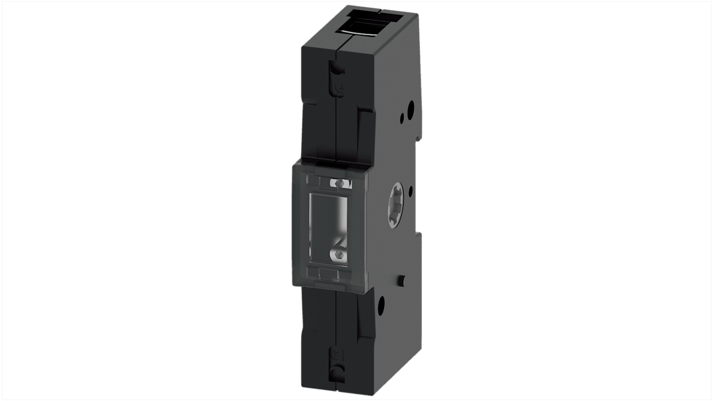 Interruttore ausiliario Siemens 3KD9206-2 per sezionatori, compatibile con 3KD misura 2, dotato di terminale neutro e accessorio rimovibile.