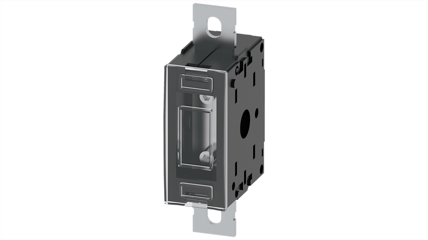 Interruttore ausiliario Siemens 3KD9306-0 per sezionatori, con terminale neutro e accessorio per ponticello rimovibile.
