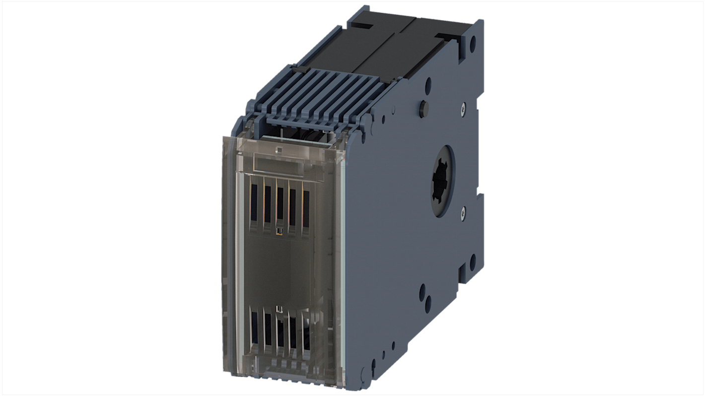 Sezionatore portafusibili Siemens 3KF9205-1AA00, quarto polo, compatibile con accessori 000 e 00, approvato CE ed EAC.