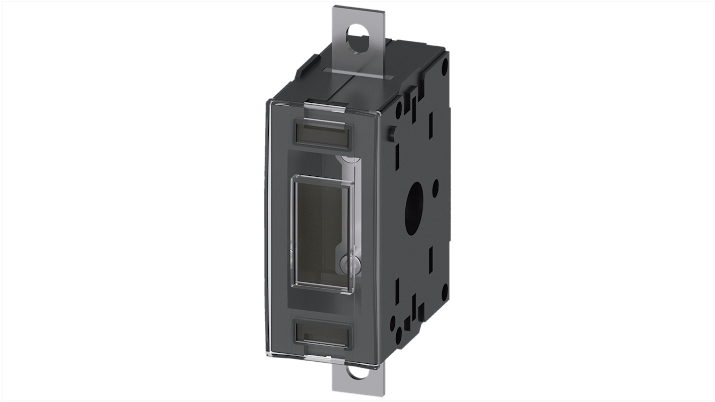 Interruttore ausiliario Siemens 3KF9206-0AA00 per sezionatori, compatibile con 3KF misura 2, con terminale neutro e ponticello rimovibile.