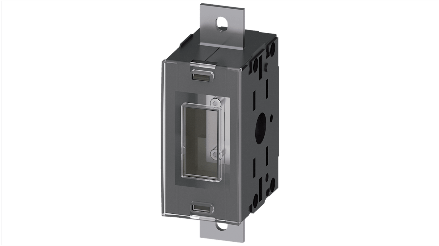 Interruttore ausiliario Siemens 3KF9506-0AA00 per sezionatori, compatibile con 3KF misura 5, dotato di terminale neutro e accessorio rimovibile.