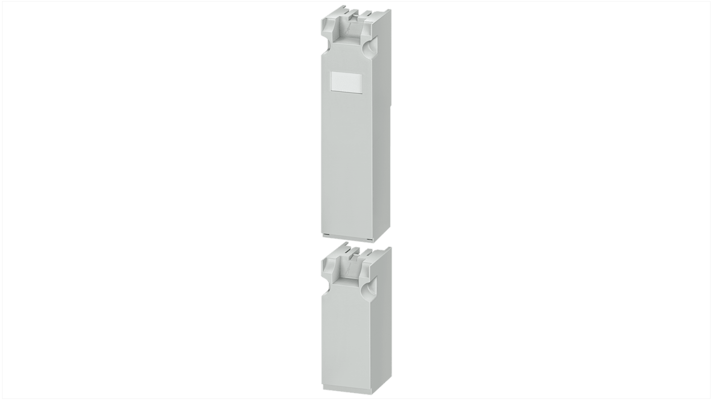 Protezione terminale sezionatore Siemens 3NJ4912-1DA02, compatibile con fusibili in linea 3NJ41, approvato CE ed EAC.