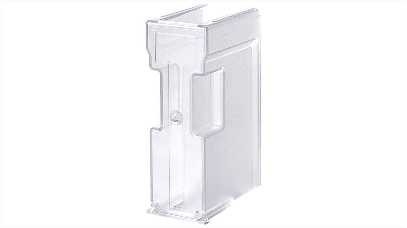 Protezione terminale per sezionatori Siemens 3NJ4912-1FA00, dimensioni 132 mm, compatibile con fusibili 3NJ4101 e 3NJ4103.