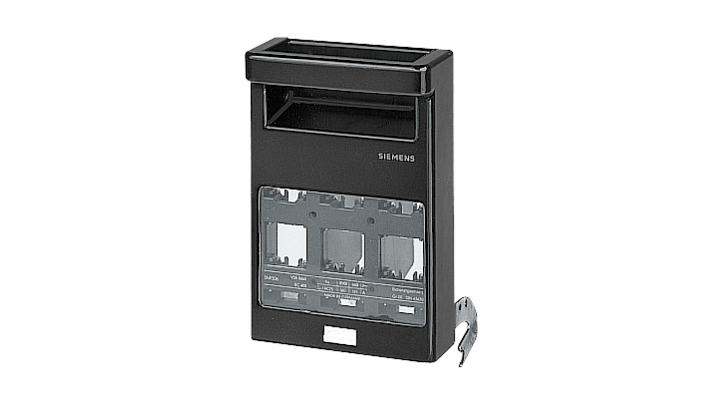Sezionatore portafusibili Siemens 3NY1074, compatibile con la serie Sentron, per interruttore 3NP5060. Approvato CE ed EAC.